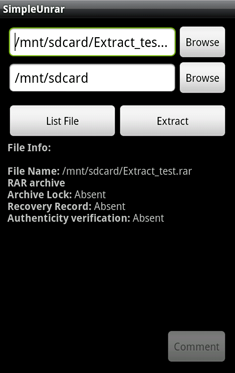 Simple Unrar 2